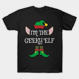 I'm The Geeky Christmas XMas Elf T-Shirt